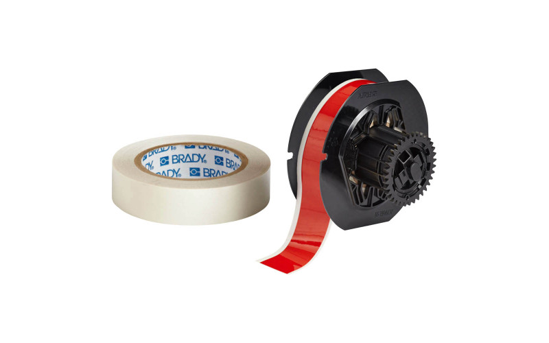 Toughstripe Printable Floortape 29mm x 30m roll Red (B30C-1125-483RD-KT)