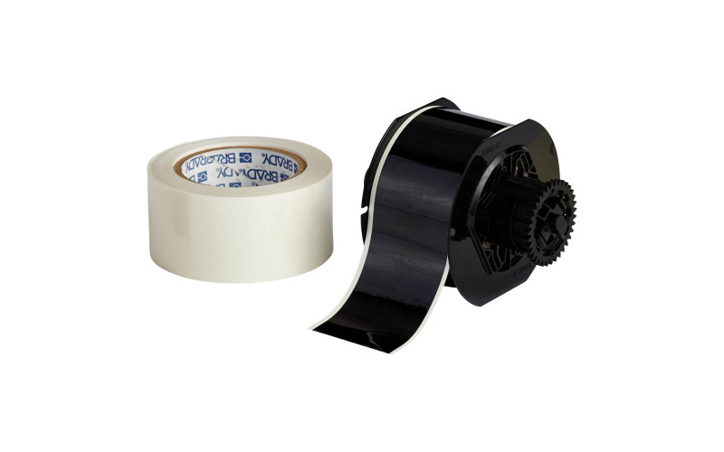 Toughstripe Printable Floortape 57mm x 30m roll Black (B30C-2250-483BK-KT) Toughstripe Printable Floortape 57mm x 30m roll Black (B30C-2250-483BK-KT)