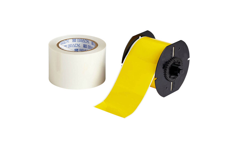 Toughstripe Printable Floortape 76mm x 30m roll Yellow (B30C-3000-483YL-KT) Toughstripe Printable Floortape 76mm x 30m roll Yellow (B30C-3000-483YL-KT)