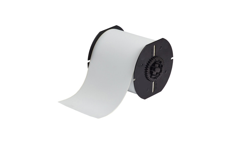 Polyester Tape, Matt Silver, Standard Adhesive, 101mm x 39m (B30C-4000-428)