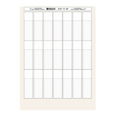 LaserTab Self-laminating Polyester Cable Labels A4, ELAT-19-361-1