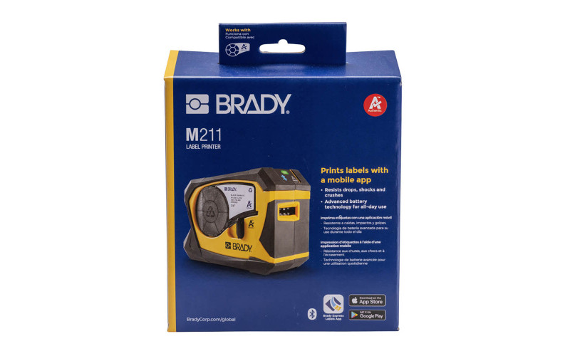 Brady M211 Portable Label Printer (M211-EU-UK-US) Brady M211 Portable Label Printer (M211-EU-UK-US)