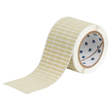 Brady Polyimide Amber Labels THT-1-436-10, 6.35mm x 19.05mm x 10,000 labels