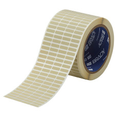 Brady Polyimide Amber Labels THT-14-436-10, 5.08mm x 16.51mm x 10,000 labels