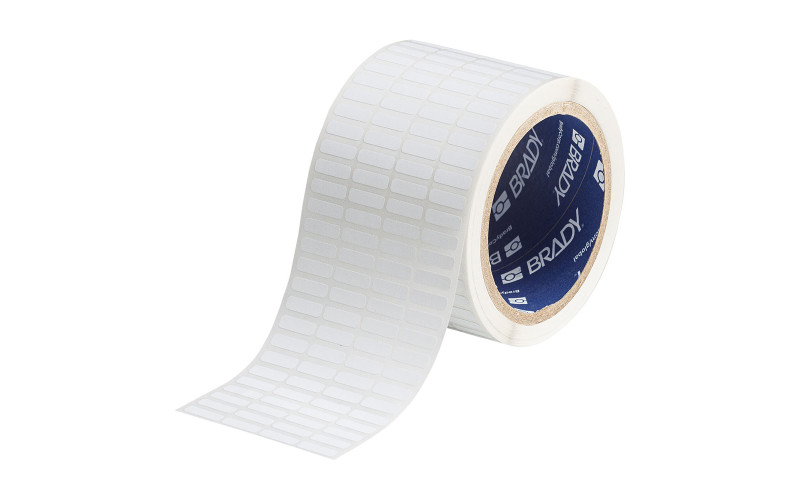 Brady Polyimide Labels THT-14-768-10, 5.08mm x 16.51mm x 10,000 labels