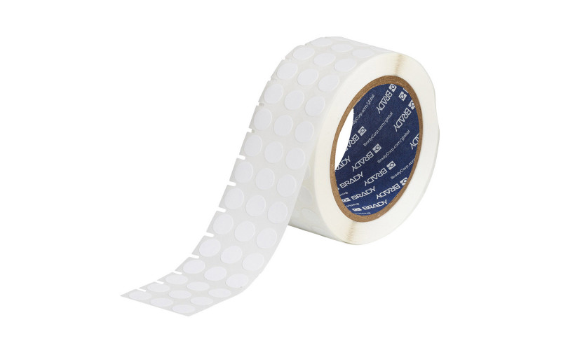 Brady Labels THT-144-499-3, Circle 15.24mm x 3,000 labels Brady Labels THT-144-499-3, Circle 15.24mm x 3,000 labels