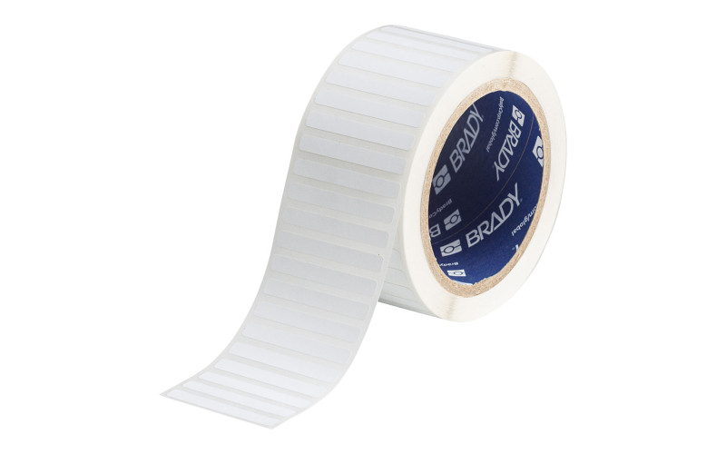 Brady Polyimide Matt Labels THT-15-729-2.5, 6.35mm x 50.80mm x 2,500 labels