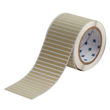 Brady Polyimide Amber Labels THT-16-724-2.5, 6.35mm x 76.20mm x 2,500 labels