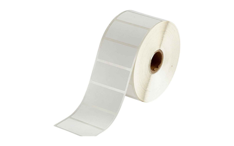 BBP11/BBP12 Polypropylene Labels 50.8mm x 25.4mm, 1500 labels (THT-17-449-1.5-SC)