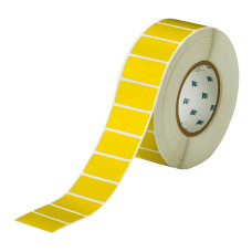 Brady Yellow Labels THT-17-423-3-YL, 25.40mm x 50.8mm x 3,000 labels