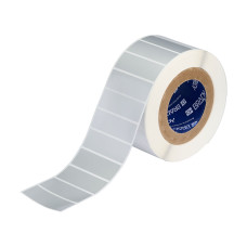 Brady Tamper Resistant Silver Labels THT-18-362-3, 25.40mm x 76.20mm x 3,000 labels