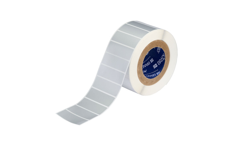 Brady Tamper Evident VOID Silver Labels THT-18-7576-3, 25.40mm x 76.20mm x 3,000 labels