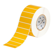 Brady Yellow Labels THT-18-423-3-YL, 25.40mm x 76.2mm x 3,000 labels