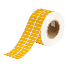 Brady Yellow Labels THT-37-423-10-YL, 12.70mm x 38.1mm x 10,000 labels