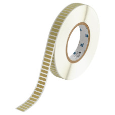 Brady Polyimide Amber Labels THT-46-724-10, 6.35mm x 19.05mm x 10,000 labels