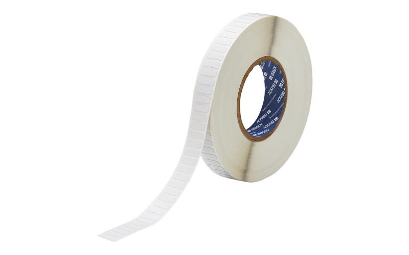 Brady Polyimide Labels THT-46-767-10, 6.35mm x 19.05mm x 10,000 labels Brady Polyimide Labels THT-46-767-10, 6.35mm x 19.05mm x 10,000 labels