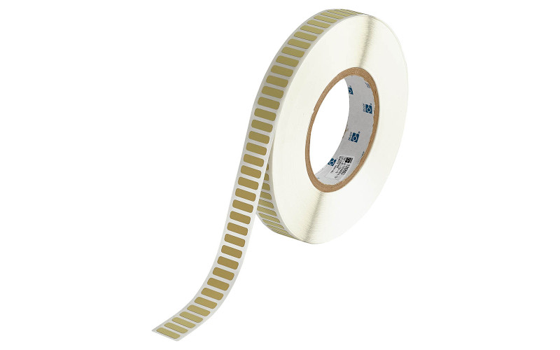 Brady Polyimide Amber Labels THT-47-724-10, 5.08mm x 16.51mm x 10,000 labels Brady Polyimide Amber Labels THT-47-724-10, 5.08mm x 16.51mm x 10,000 labels