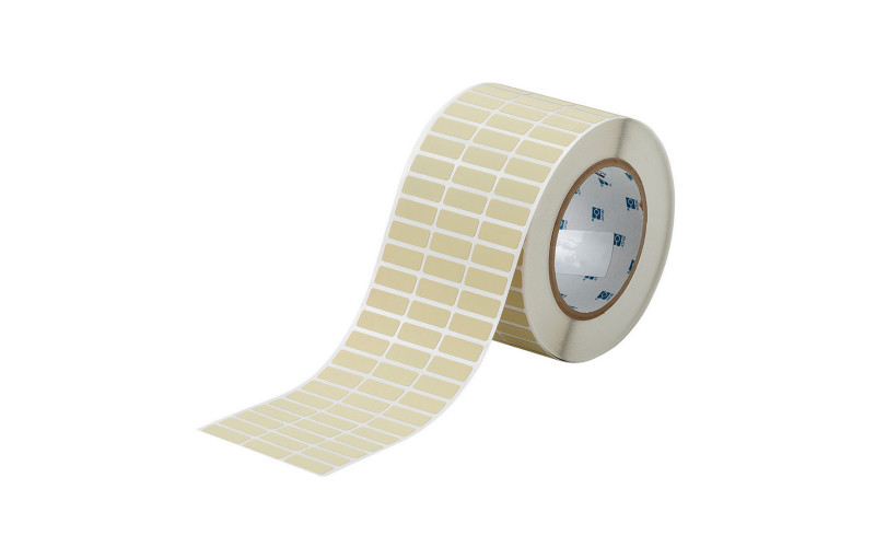 Brady Polyimide Amber Labels THT-5-724-10, 12.70mm x 25.40mm x 10,000 labels Brady Polyimide Amber Labels THT-5-724-10, 12.70mm x 25.40mm x 10,000 labels