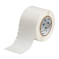 Brady THT-5-522-10, Clear Removable Polyester Labels, 12.7 x 25.4mm x 10000 roll