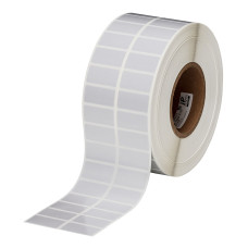 Brady Tamper Resistant Silver Labels THT-6-362-10, 19.05mm x 38.10mm x 10,000 labels