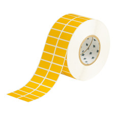 Brady Yellow Labels THT-6-423-10-YL, 19.05mm x 38.1mm x 10,000 labels