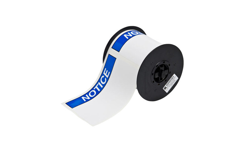 Outdoor NOTICE labels, white, 101mm x 152mm x 175 labels (B30-25-595-ANSINO)