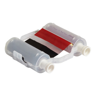 Black/Red Ribbon, B30-R10000-KR-16, 400mm panels x 60m Black/Red Ribbon, B30-R10000-KR-16, 400mm panels x 60m