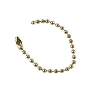 Beaded Chain, Brass, 114mm length x 100 pack Beaded Chain, Brass, 114mm length x 100 pack