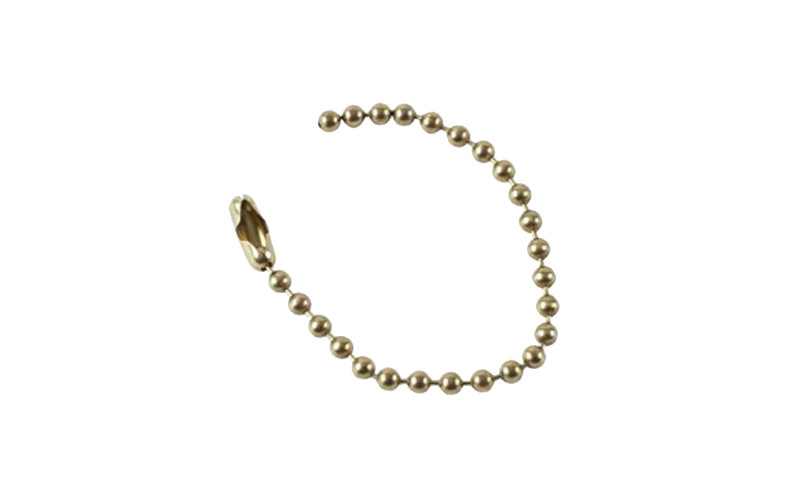 Beaded Chain, Nickel Plate, 114mm length x 100 pack Beaded Chain, Nickel Plate, 114mm length x 100 pack