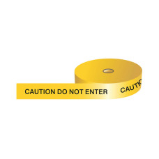 Barricade Tape, Caution Do Not Enter - 75mm x 250m roll