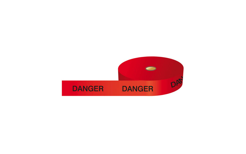 Barricade Tape, Danger - 75mm x 250m roll Barricade Tape, Danger - 75mm x 250m roll