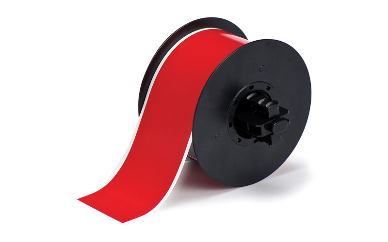 Outdoor 3yr B7569 Vinyl Tape Red 100mm x 30m (B30C-4000-7569-RD)