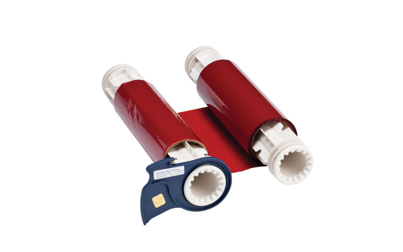 BBP85/Powermark ribbon - Red 158mm, B85-R-158x60-RD