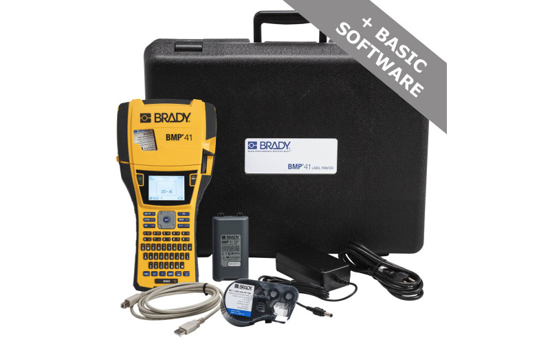 Brady BMP41 Hand Held Label Printer (BMP41‐KIT‐UK) Brady BMP41 Hand Held Label Printer (BMP41‐KIT‐UK)