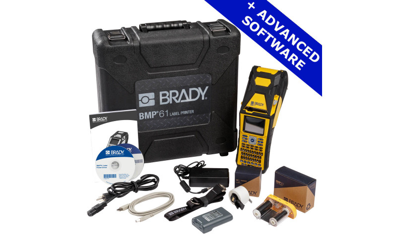 Brady BMP61 Label Printer with Advanced Software (BMP61-QY-UK-PWID) Brady BMP61 Label Printer with Advanced Software (BMP61-QY-UK-PWID)