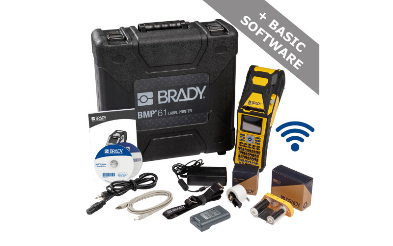 Brady BMP61 Label Printer with Wi-Fi (BMP61-QWERTY-UK-W) Brady BMP61 Label Printer with Wi-Fi (BMP61-QWERTY-UK-W)