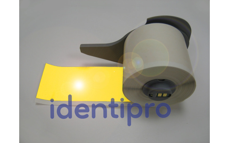 Reflective Tape YELLOW 50mm x 23m (BM7C-2000-584-YL) - side fed Brady Bulkbox Reflective Tape YELLOW 50mm x 23m (BM7C-2000-584-YL) - side fed Brady Bulkbox