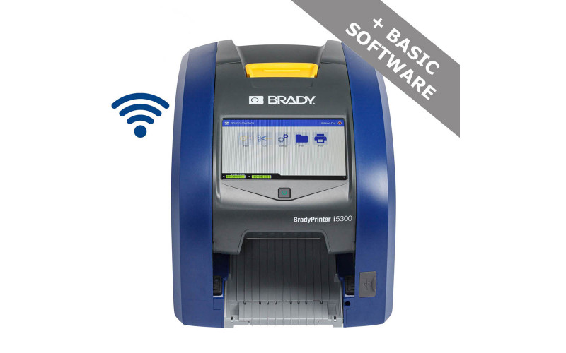 Brady i5300 Label Printer with Basic Software and Wi-Fi, (i5300-C-UK-WF) Brady i5300 Label Printer with Basic Software and Wi-Fi, (i5300-C-UK-WF)