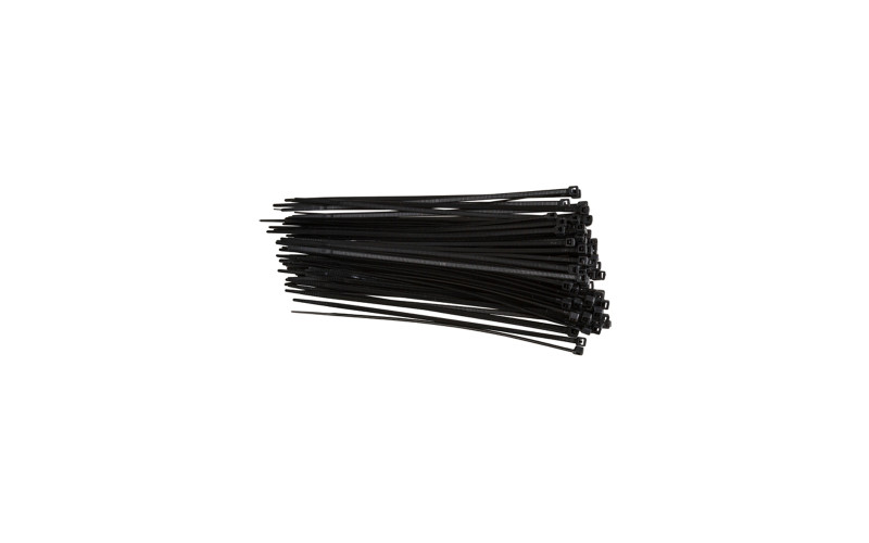 Nylon Cable Ties - Black, 203mm x 100 pack Nylon Cable Ties - Black, 203mm x 100 pack