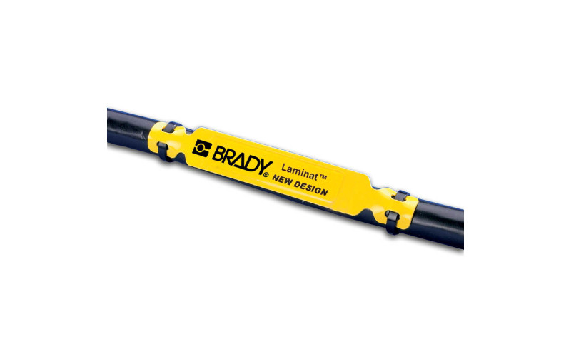 Laminat Cable Marking Blank Tags, YELLOW 103mm x 15mm x 100pcs (LC-103x15-B7644) Laminat Cable Marking Blank Tags, YELLOW 103mm x 15mm x 100pcs (LC-103x15-B7644)