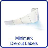Minimark die-cut labels