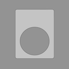 EPREP Silver Push Button 30mm x 40mm, 100 labels (M7-5-7593-SL)
