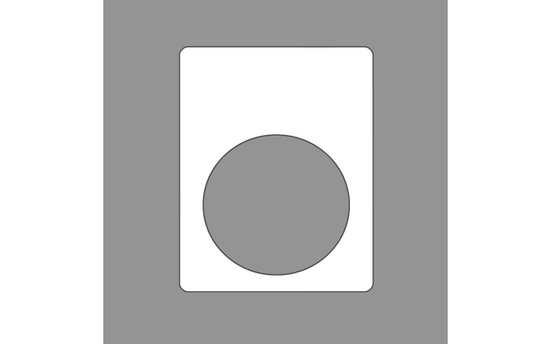 EPREP White Push Button 30mm x 40mm, 100 labels (M7-5-7593-WT) EPREP White Push Button 30mm x 40mm, 100 labels (M7-5-7593-WT)