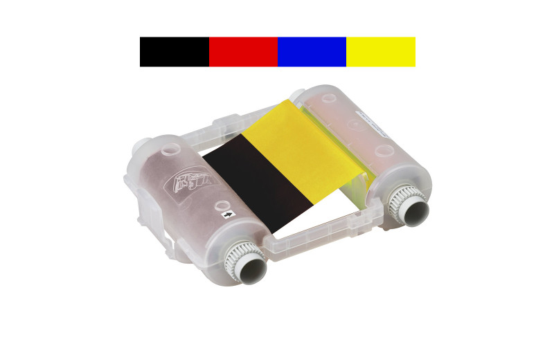 Globalmark Ribbon - 4 Colour Black/Red/Blue/Yellow 105mm x 60m Globalmark Ribbon - 4 Colour Black/Red/Blue/Yellow 105mm x 60m