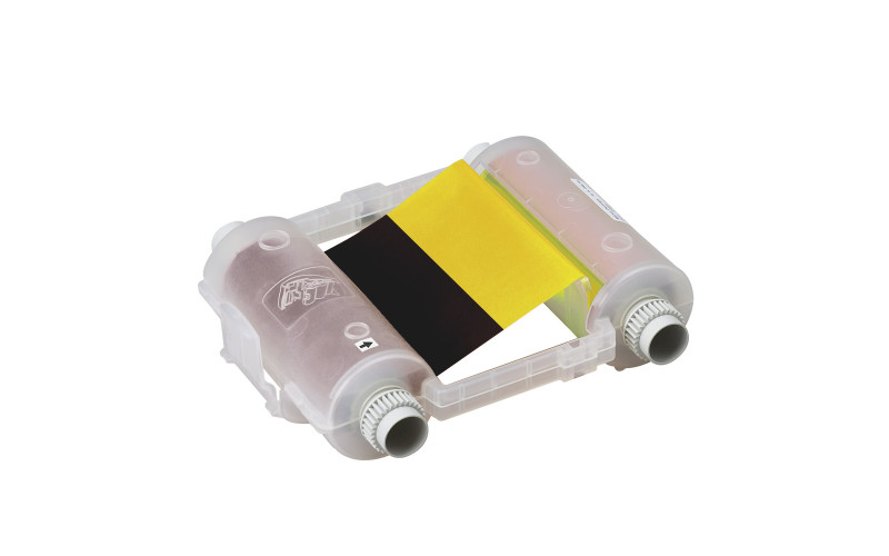 Globalmark Ribbon - 2 Colour Black/Yellow 105mm x 60m Globalmark Ribbon - 2 Colour Black/Yellow 105mm x 60m
