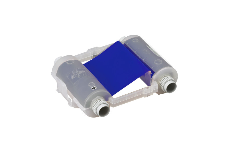 Globalmark Ribbon - 1 Colour Blue 105mm x 60m Globalmark Ribbon - 1 Colour Blue 105mm x 60m