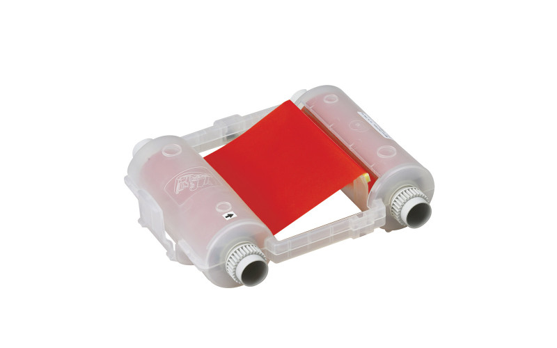 Globalmark Ribbon - 1 Colour Red 105mm x 60m Globalmark Ribbon - 1 Colour Red 105mm x 60m