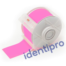 Globalmark Polyester B-569 Tape, 100mm x  30m, Pink