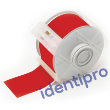 Globalmark Polyester B-569 Tape, 100mm x  30m, Red