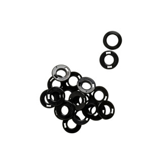 Re-inforcing grommets for tag holes, pack of 100 Re-inforcing grommets for tag holes, pack of 100